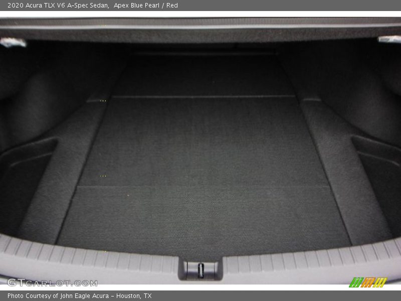 Apex Blue Pearl / Red 2020 Acura TLX V6 A-Spec Sedan