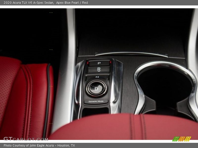 Apex Blue Pearl / Red 2020 Acura TLX V6 A-Spec Sedan