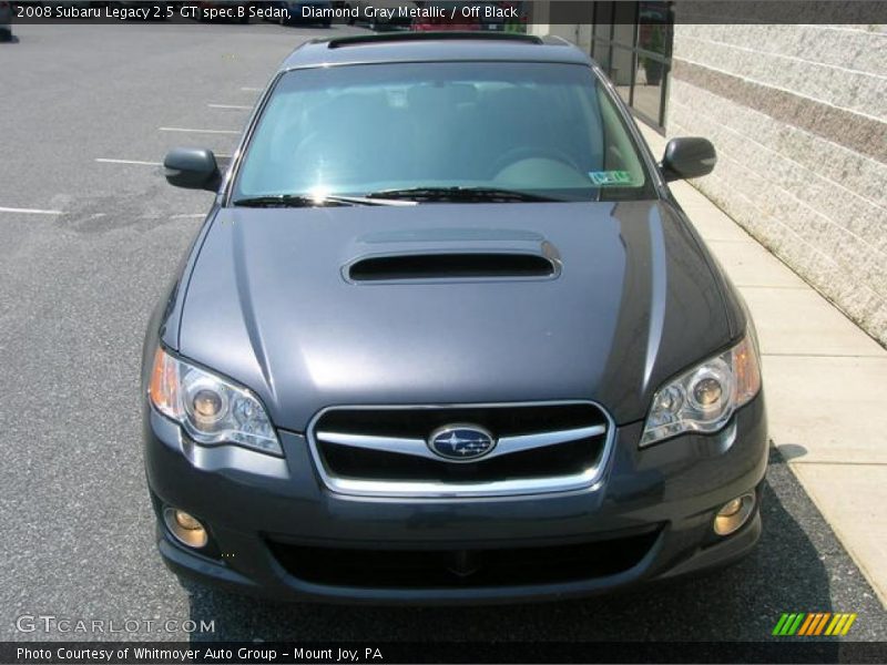 Diamond Gray Metallic / Off Black 2008 Subaru Legacy 2.5 GT spec.B Sedan