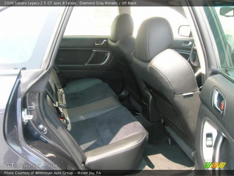 Diamond Gray Metallic / Off Black 2008 Subaru Legacy 2.5 GT spec.B Sedan
