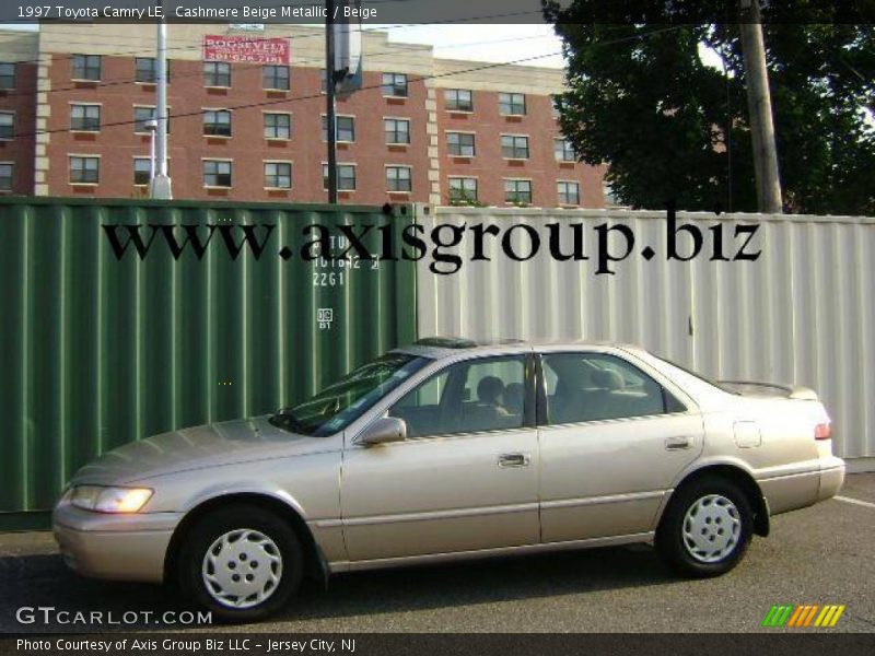 Cashmere Beige Metallic / Beige 1997 Toyota Camry LE