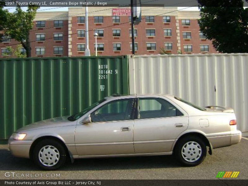 Cashmere Beige Metallic / Beige 1997 Toyota Camry LE