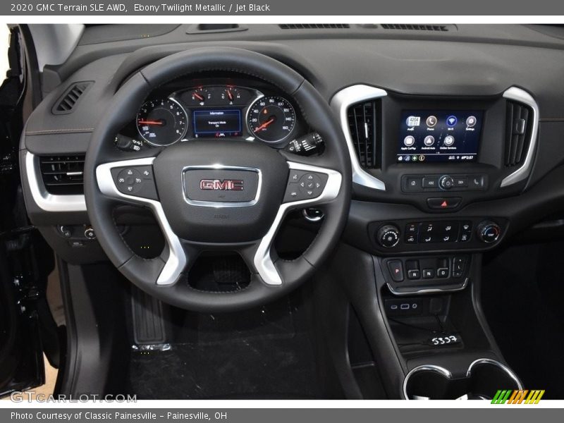 Ebony Twilight Metallic / Jet Black 2020 GMC Terrain SLE AWD