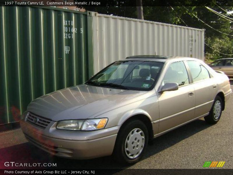 Cashmere Beige Metallic / Beige 1997 Toyota Camry LE