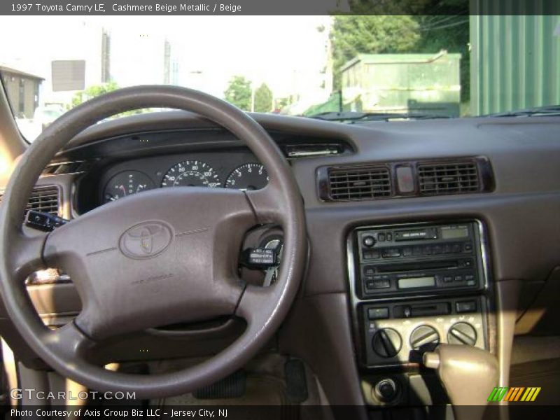 Cashmere Beige Metallic / Beige 1997 Toyota Camry LE