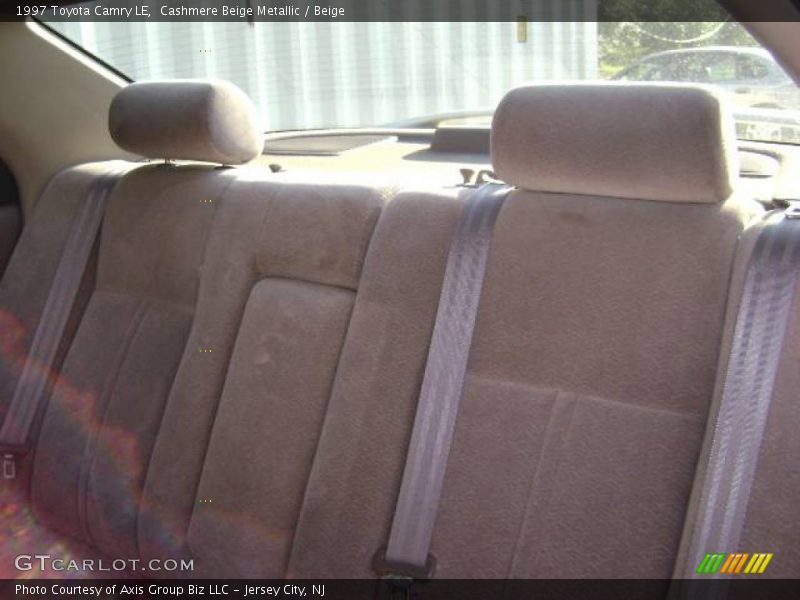 Cashmere Beige Metallic / Beige 1997 Toyota Camry LE