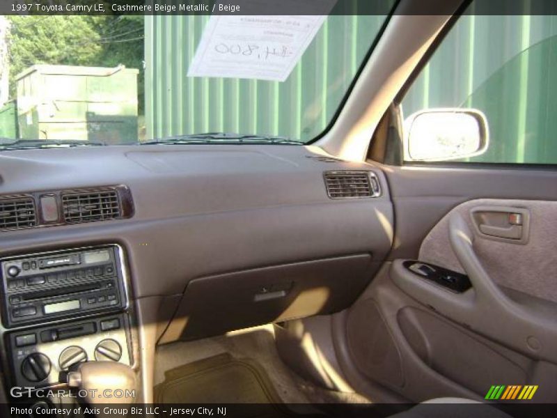 Cashmere Beige Metallic / Beige 1997 Toyota Camry LE