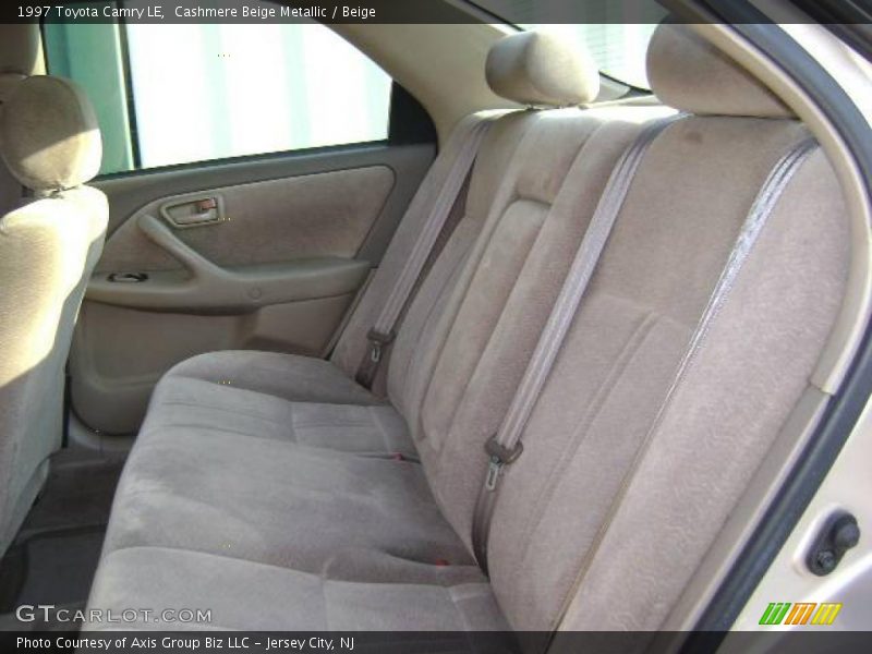 Cashmere Beige Metallic / Beige 1997 Toyota Camry LE