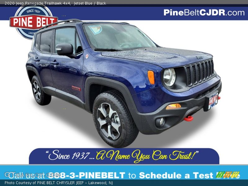 Jetset Blue / Black 2020 Jeep Renegade Trailhawk 4x4