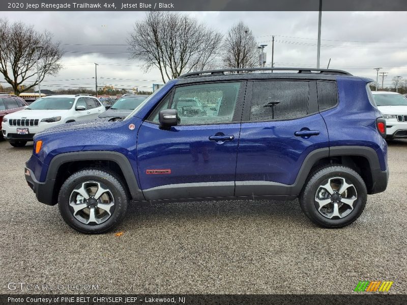 Jetset Blue / Black 2020 Jeep Renegade Trailhawk 4x4