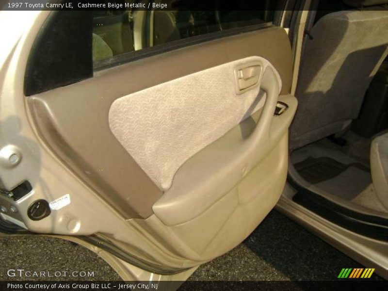 Cashmere Beige Metallic / Beige 1997 Toyota Camry LE