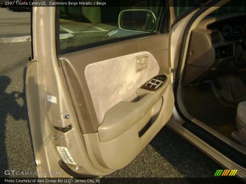 Cashmere Beige Metallic / Beige 1997 Toyota Camry LE