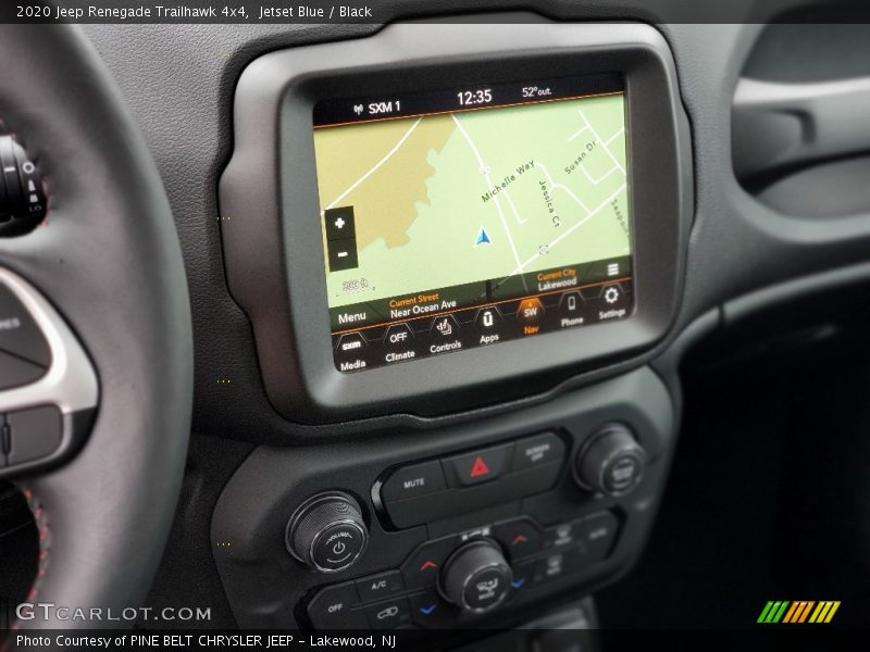 Jetset Blue / Black 2020 Jeep Renegade Trailhawk 4x4