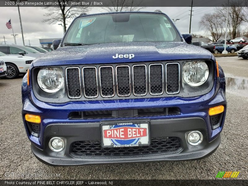 Jetset Blue / Black 2020 Jeep Renegade Latitude 4x4