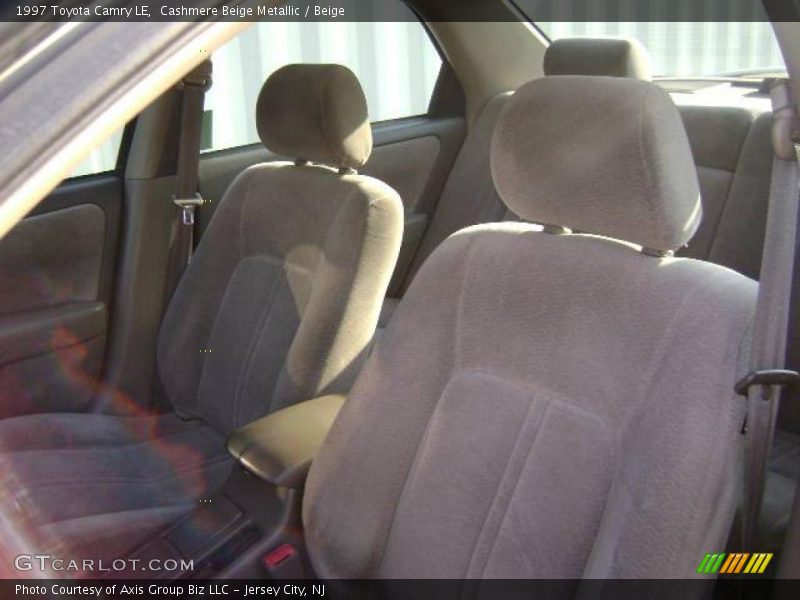 Cashmere Beige Metallic / Beige 1997 Toyota Camry LE