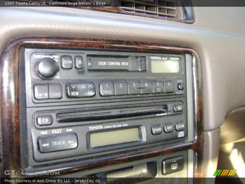 Cashmere Beige Metallic / Beige 1997 Toyota Camry LE