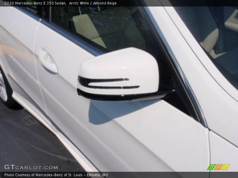 Arctic White / Almond Beige 2010 Mercedes-Benz E 350 Sedan