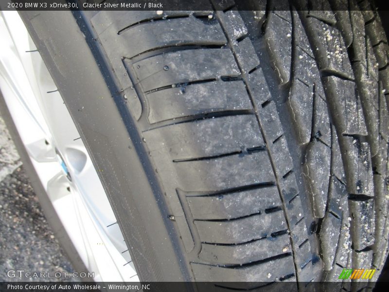 Glacier Silver Metallic / Black 2020 BMW X3 xDrive30i