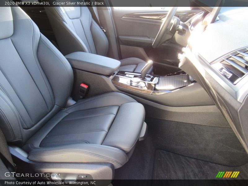 Glacier Silver Metallic / Black 2020 BMW X3 xDrive30i