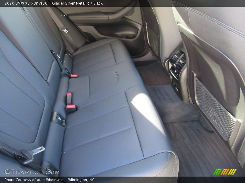 Glacier Silver Metallic / Black 2020 BMW X3 xDrive30i