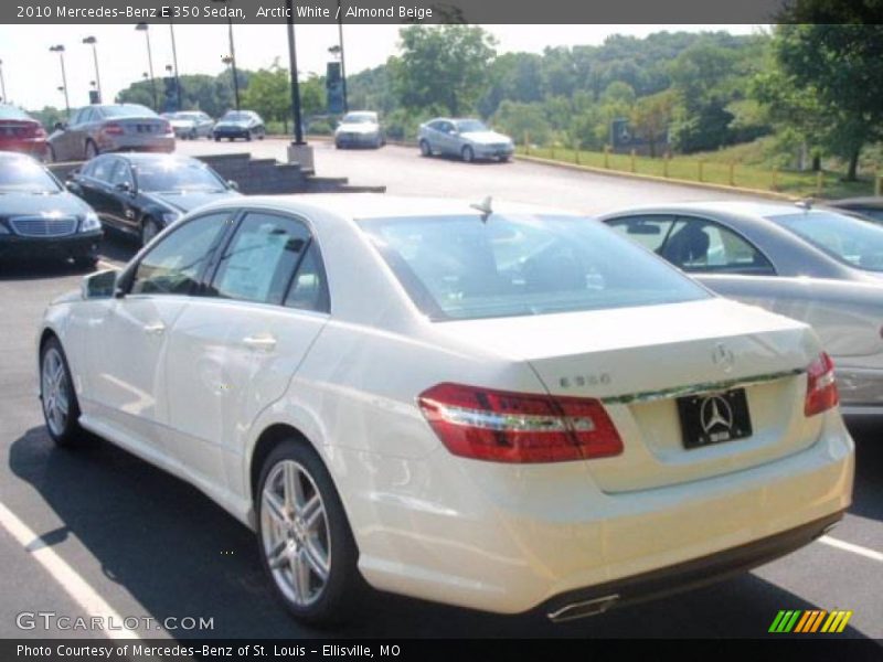 Arctic White / Almond Beige 2010 Mercedes-Benz E 350 Sedan