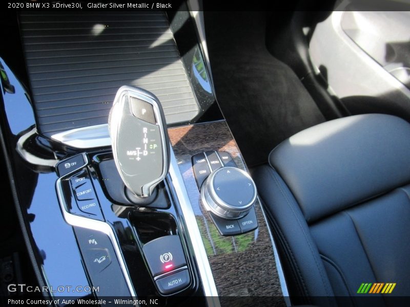 Glacier Silver Metallic / Black 2020 BMW X3 xDrive30i