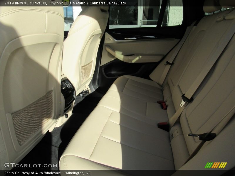 Phytonic Blue Metallic / Canberra Beige/Black 2019 BMW X3 sDrive30i