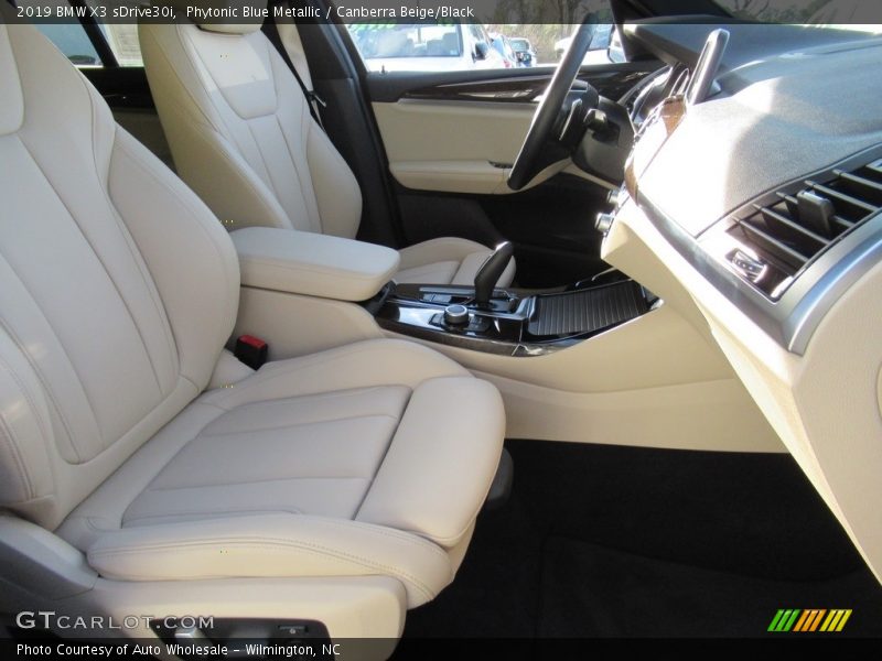 Phytonic Blue Metallic / Canberra Beige/Black 2019 BMW X3 sDrive30i