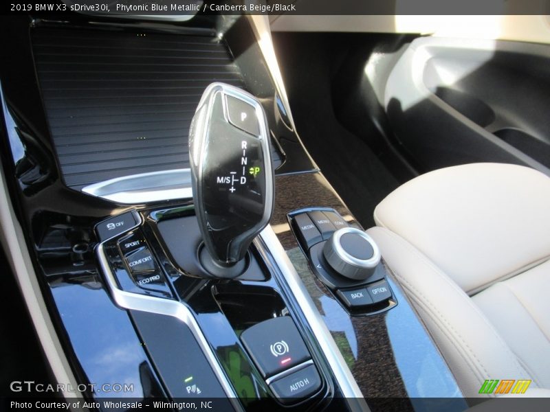 Phytonic Blue Metallic / Canberra Beige/Black 2019 BMW X3 sDrive30i