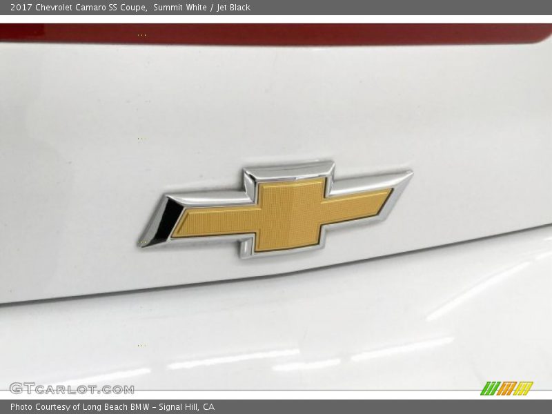 Summit White / Jet Black 2017 Chevrolet Camaro SS Coupe