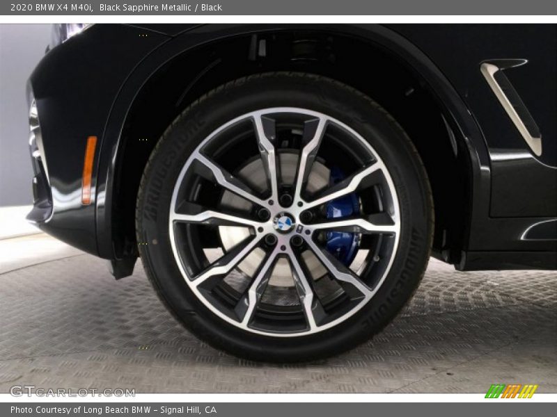 Black Sapphire Metallic / Black 2020 BMW X4 M40i