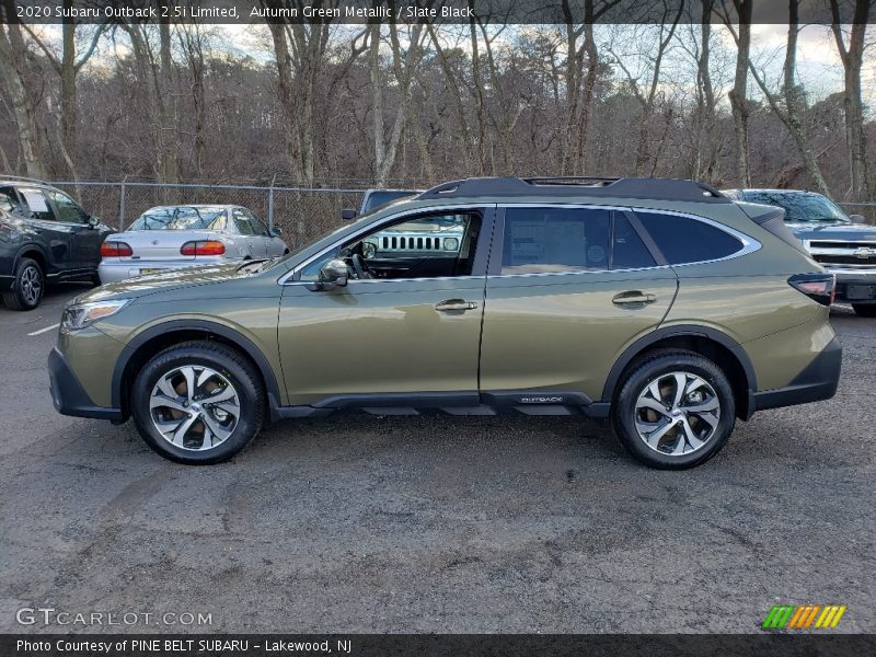 Autumn Green Metallic / Slate Black 2020 Subaru Outback 2.5i Limited