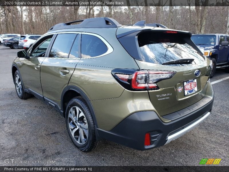 Autumn Green Metallic / Slate Black 2020 Subaru Outback 2.5i Limited