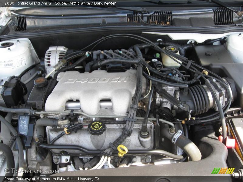 Arctic White / Dark Pewter 2000 Pontiac Grand Am GT Coupe