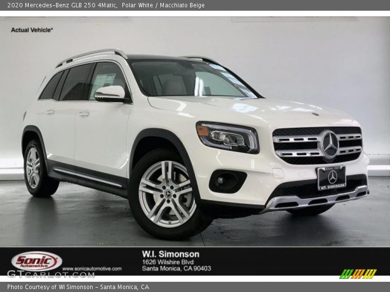 Polar White / Macchiato Beige 2020 Mercedes-Benz GLB 250 4Matic