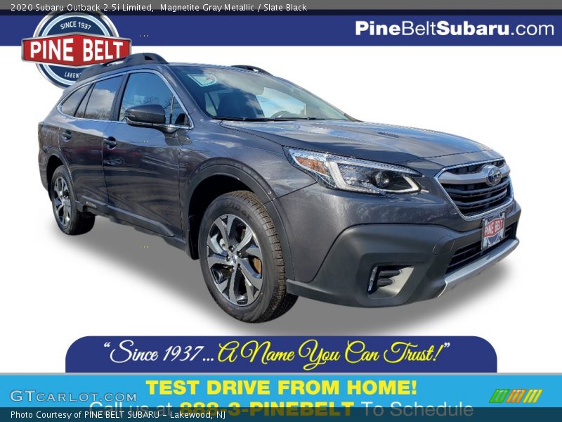 Magnetite Gray Metallic / Slate Black 2020 Subaru Outback 2.5i Limited