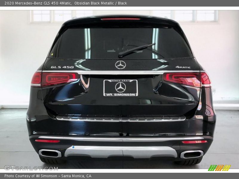 Obsidian Black Metallic / Black 2020 Mercedes-Benz GLS 450 4Matic
