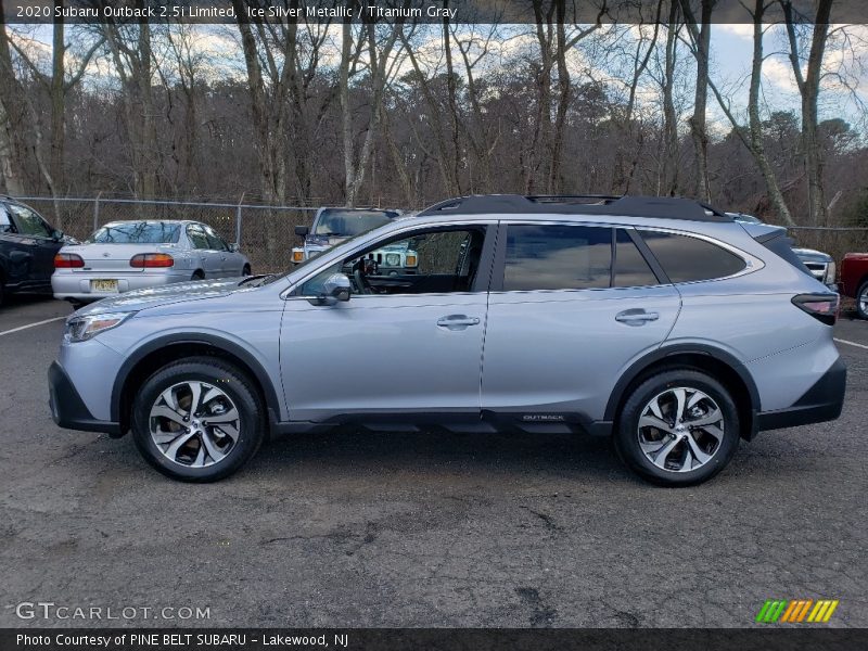 Ice Silver Metallic / Titanium Gray 2020 Subaru Outback 2.5i Limited