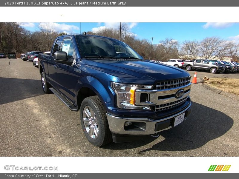 Front 3/4 View of 2020 F150 XLT SuperCab 4x4