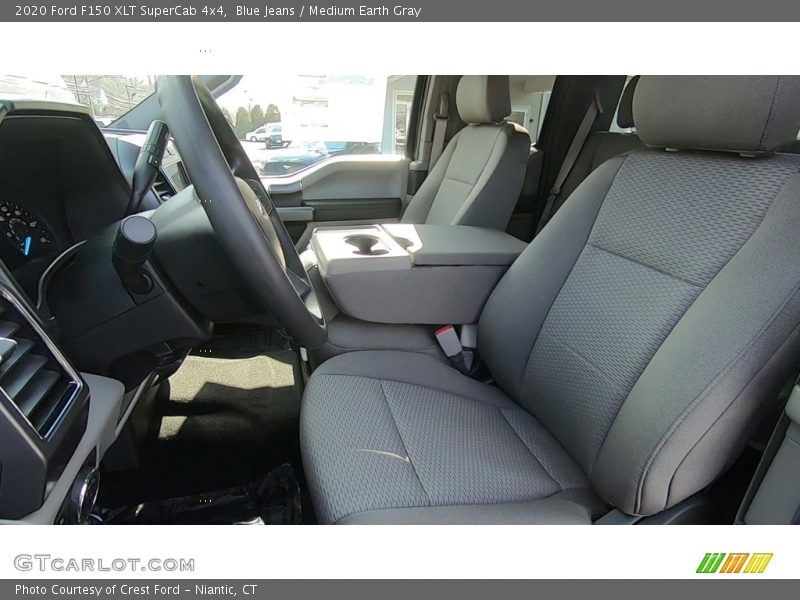 Front Seat of 2020 F150 XLT SuperCab 4x4