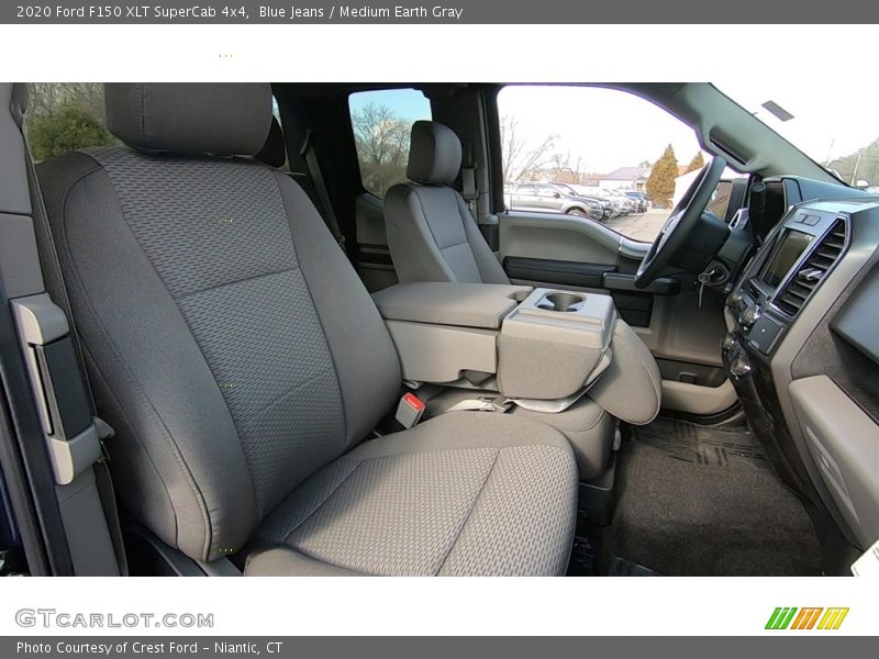 Front Seat of 2020 F150 XLT SuperCab 4x4