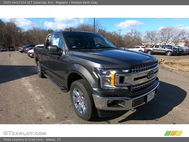 Magnetic / Medium Earth Gray 2020 Ford F150 XLT SuperCab 4x4