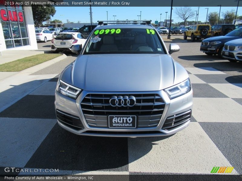 Florett Silver Metallic / Rock Gray 2019 Audi Q5 Premium Plus quattro