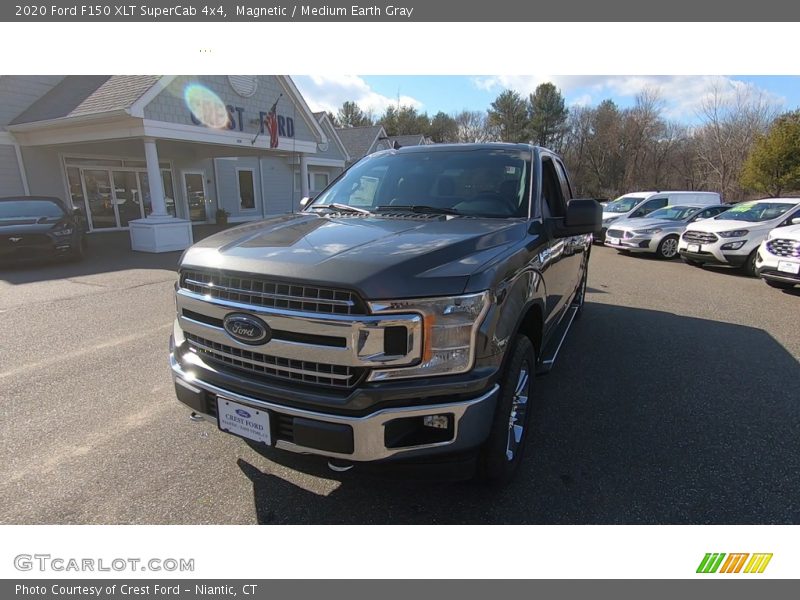 Magnetic / Medium Earth Gray 2020 Ford F150 XLT SuperCab 4x4