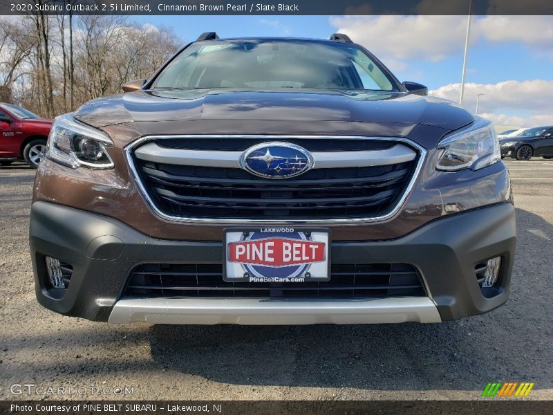 Cinnamon Brown Pearl / Slate Black 2020 Subaru Outback 2.5i Limited