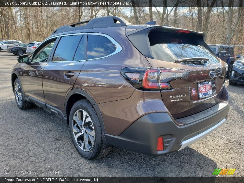 Cinnamon Brown Pearl / Slate Black 2020 Subaru Outback 2.5i Limited