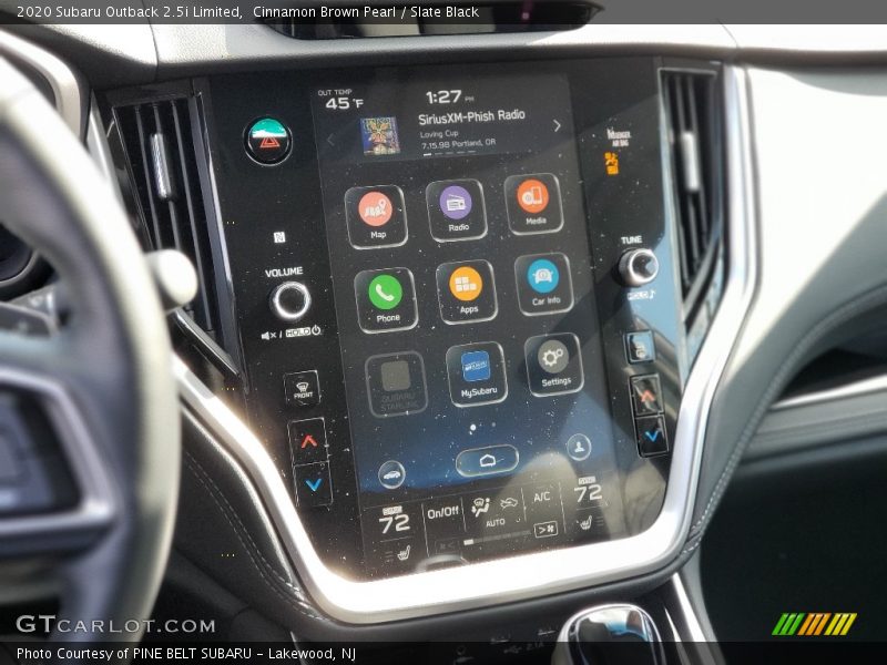 Cinnamon Brown Pearl / Slate Black 2020 Subaru Outback 2.5i Limited