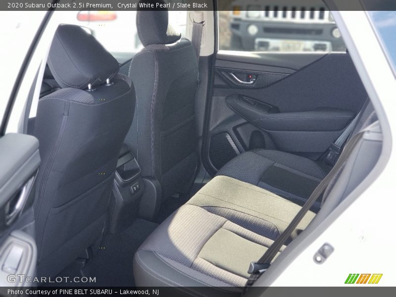 Crystal White Pearl / Slate Black 2020 Subaru Outback 2.5i Premium