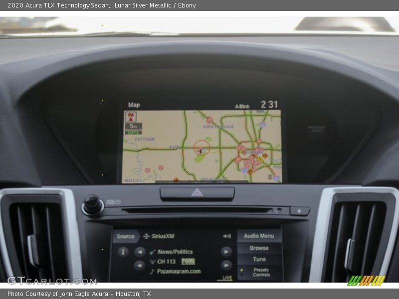 Lunar Silver Metallic / Ebony 2020 Acura TLX Technology Sedan