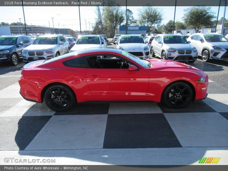 Race Red / Ebony 2018 Ford Mustang EcoBoost Fastback